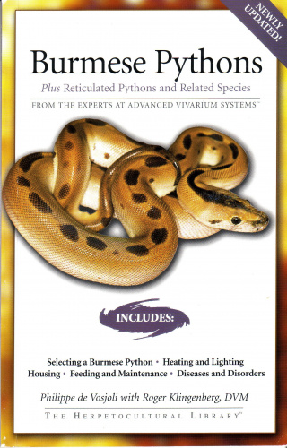 Купить брошюра: burmese pythons: plus reticulated pythons and related species 2001, большой выбор и полезная информация по содержанию - Питомник экзотических Животных "ReptoMix Laboratory"