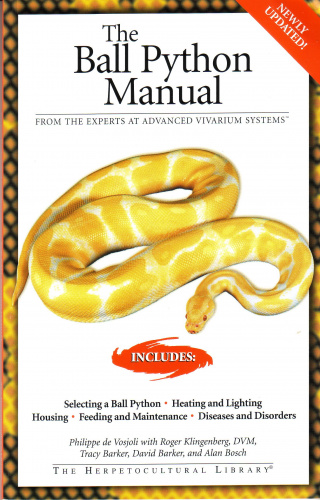 Купить брошюра:the ball python manual 2004 автор:philippe de vosjoli,roger klingenberg,tracy & david barker, большой выбор и полезная информация по содержанию - Питомник экзотических Животных "ReptoMix Laboratory"