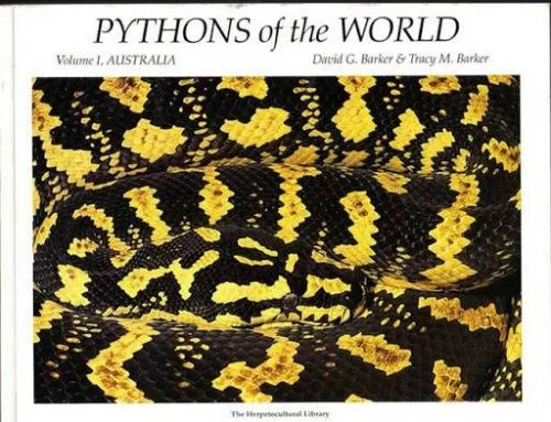 Купить книга: pythons of the world volume i, australia from david g. and tracy m. barker, большой выбор и полезная информация по содержанию - Питомник экзотических Животных "ReptoMix Laboratory"