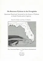 Купить брошюра: on burmese pythons in the everglades 2009 авторы: david g. barker & tracy m. barker, большой выбор и полезная информация по содержанию - Питомник экзотических Животных "ReptoMix Laboratory"
